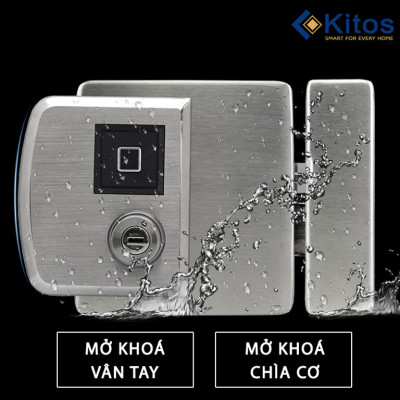 Khóa thông minh Kitos KT-DL02 Pro vân tay 2 chiều