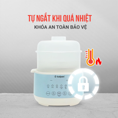 Nồi nấu chậm, nồi chưng yến, nồi hấp đa năng Kalpen SK2 dung tích 1L, hàng chính hãng