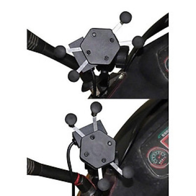 Gijá đỡ điện thoại xe máy với cổng sạc USB: Phụ kiện đồ chơi xe hàng cao cấp, ĐÈN TRANG TRÍ , ĐỒNG HỒ TREO TƯỜNG