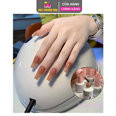 Sơn Thạch BOBO Màu Nâu Tây Số 20 Cao Cấp Chai 15ml Làm Nail Đậm Mướt, Màu Chuẩn, Sơn Gel Cao Cấp Cho Tiệm Nail
