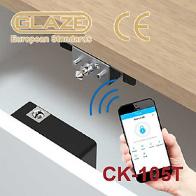 Chốt  điện tử lắp âm cho cửa tủ dùng thẻ cảm ứng - Glaze