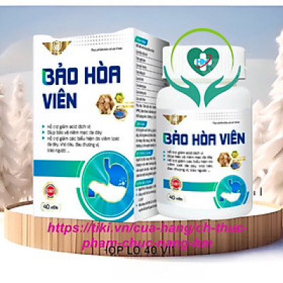Bảo Hoà Viên Vinh Thịnh Vượng VV, hộp 40v, hỗ trợ giảm đau dạ dày, trào ngược