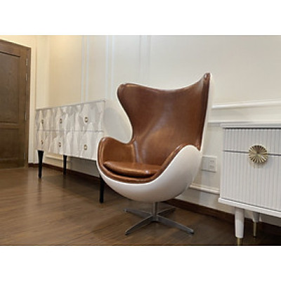 Ghế trứng Egg Chair Tundo sơn men chống trầy Ngang 88 x 110 x 83 cm