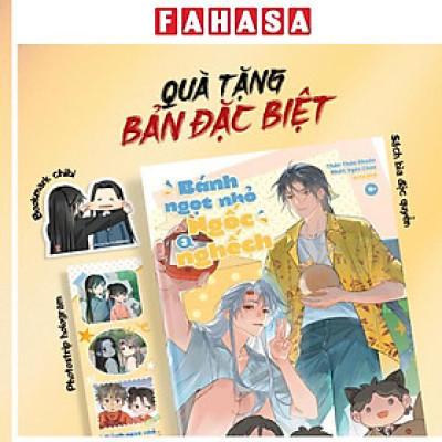 Sách - Bánh Ngọt Nhỏ Ngốc Nghếch - Tập 3 - Bản Đặc Biệt - Tặng Kèm Bookmark Chibi + Photostrip Hologram