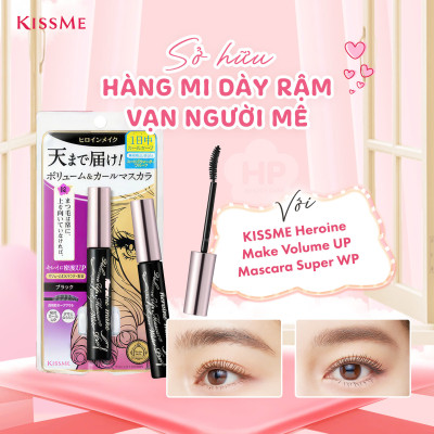 Mascara Vuốt Dài Và Cong Mi Không Lem Trôi Kissme Heroine Make Long Up 6 G