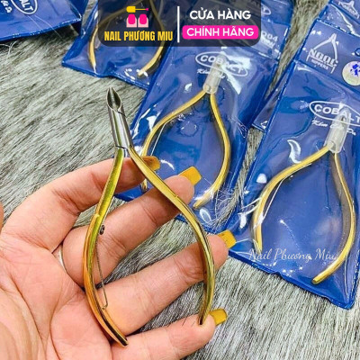 Kìm Ngọc Nhặt Da Bạc D04, Siêu Bén, Inox 304 Không Gỉ, Đầu Bán Nguyệt, Dễ Vô Khoé Nhặt Da, Làm Nail Bền Và Dễ Vệ Sinh Chà Gót Chân