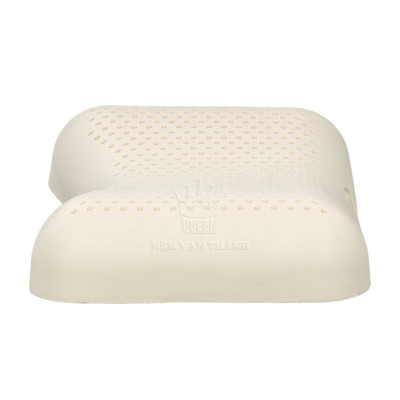 Gối nằm Cao Su Thiên Nhiên  Honey Nơ Vạn Thành 38x53x10cm-Êm ái-đàn hồi.