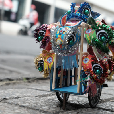 MÔ HÌNH TỰ LẮP RÁP DIY SÀI GÒN XƯA - XE LÂN - HR11