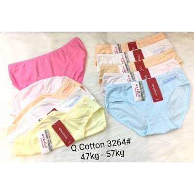 [Hàng Sẵn] Combo 10 Cái Quần Lót Nữ Cotton Thun Thái, Siêu Mền Mịn, Co Giãn