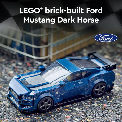 LEGO SPEED CHAMPIONS Đồ chơi lắp ráp Siêu xe Ford Mustang Dark Horse (344 Chi Tiết)