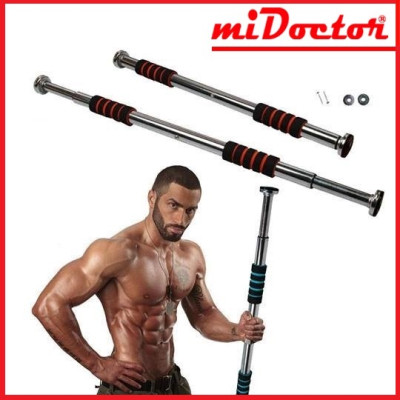 Xà Đơn Treo Tường Gắn Cửa Đa Năng Độ Dài Tùy Chỉnh Giúp Bạn Tập Gym, Tập Cơ Bụng, Cơ Vai, Cơ Xô 60-120Cm - Chính Hãng miDoctor (Màu Ngẫu Nhiên)