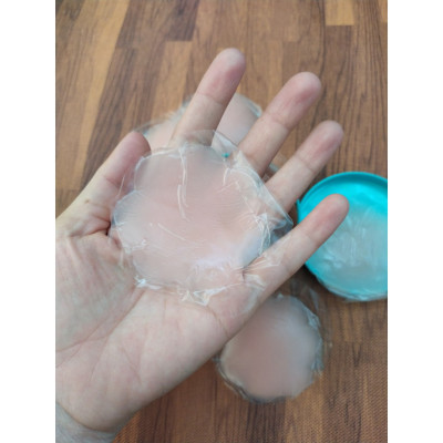 Hộp xanh 10 miếng dán ngực silicon dính hình hoa mai