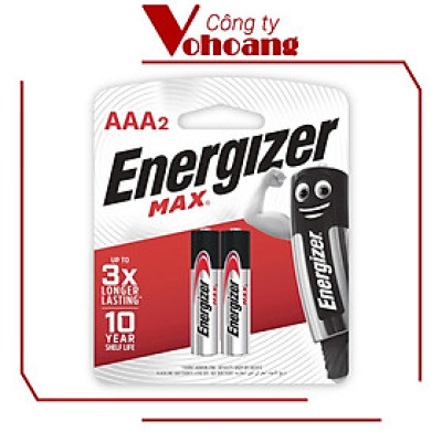 Pin Energizer Max E92 BP2 AAA 1.5V LR03