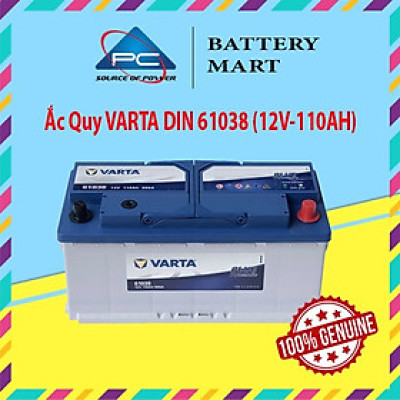 Bình Ắc Quy 12V-110AH, Ắc Quy VARTA DIN 61038