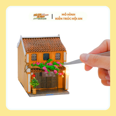 Mô Hình Tự lắp ráp DIY- Hội An-Thế Giới Tí Hon-HA164-08 NHÀ THỜ TỘC