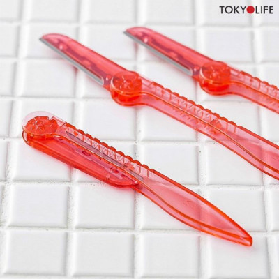 Dao Cạo Lông Mày Cán Gập Kai 01243 - 3P (Set 3 cây)