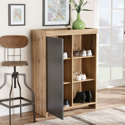 Tủ giày gỗ công nghiệp thiết kế đẹp hiện đại  SMLIFE Ruapuke