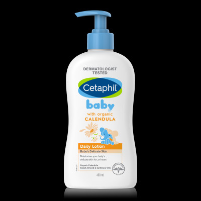 Cetaphil Baby Daily Lotion with Organic Calendula – Sữa dưỡng da Cetaphil cho bé ( 400ml )