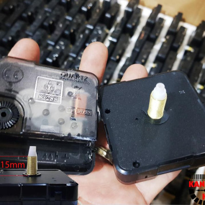 Bộ linh kiện lắp đồng hồ treo tường gỗ 04 món