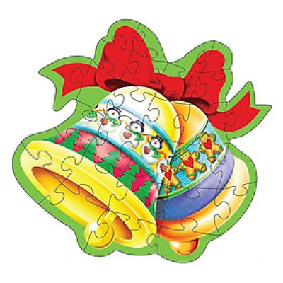 Đồ Chơi Xếp Hình Winwintoys - Xếp Hình Chuông Giáng Sinh 64462