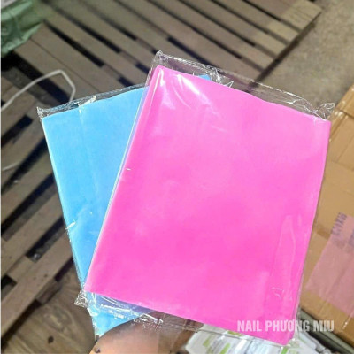 Túi 100 Miếng Màng Lọc Máy Hút Bụi Làm Nail, Đặt Trên Bảo Vệ Khay Lọc Bụi Size 24x19cm, Miếng Lót Bụi Dùng 1 Lần Dễ Thay Thế