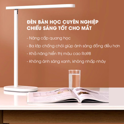 Đèn Bàn OPPLE LED Dim 3900K MIG2M 12.5W trắng - Chất Lượng Ánh Sáng Cao, Điều Chỉnh Độ Sáng Tùy Ý