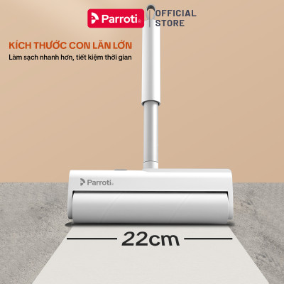 Cây Lăn Bụi Ga Giường, Quần Áo, Thảm Nhà, Rèm Cửa, Cây Lăn Lông Chó Mèo, Đầu Lăn Có Thể Thay Thế - Parroti Roller RE01