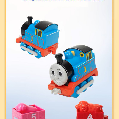 Bộ đồ chơi Xe lửa Thomas - Đếm số 1 đến 10