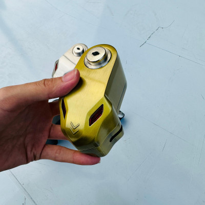 Khoá đĩa xe máy chống trộm, báo động Kirito cao cấp