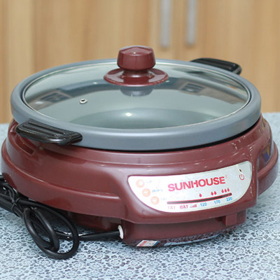 Lẩu Điện Sunhouse SH535L  - Hàng chính hãng