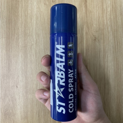 Chai xịt làm lạnh Starbalm - Hà Lan 150ml