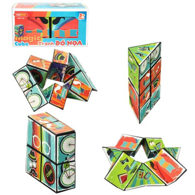 Đồ Chơi Khối Hộp Ma Thuật - Tranh Đồ Họa - Cresta DK81348