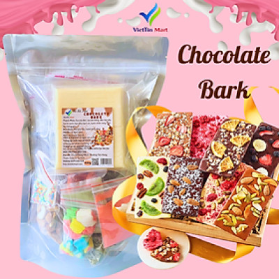 Set Nguyên Liệu Chocolate Bark Thành Phẩm 120 Viên VietTin Mart