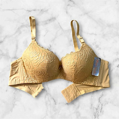 Áo lót nữ Sister Hood 937 — Mút mỏng, Ren hoa hồng, Có gọng nâng ngực | Size 36-42