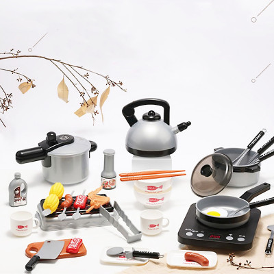 Đồ Chơi Nhà Bếp Nấu Ăn 36 Món Đồ Chơi Giáo Dục Phát Triển Kỹ năng Cho Trẻ Em