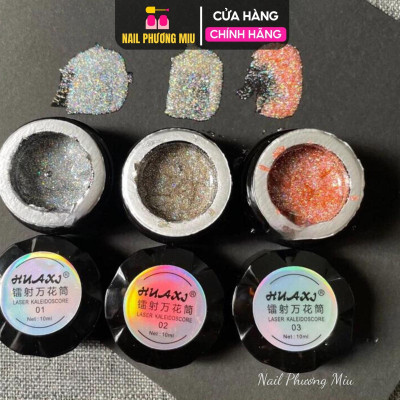 Gel Nhũ Galaxy Siêu Sáng, 3 Màu Bạc Vàng Hồng, Độ Bóng Lâu Hiệu Ứng Lấp Lánh, Phù Hợp Làm Nail, Chất Gel Đặc Hạt Nhũ Mịn Nữ Women