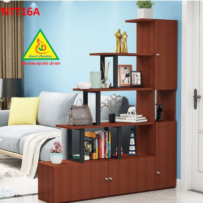 TỦ KỆ TRANG TRÍ KIÊM VÁCH NGĂN VNTT16 - Nội thất lắp ráp Viendong Adv