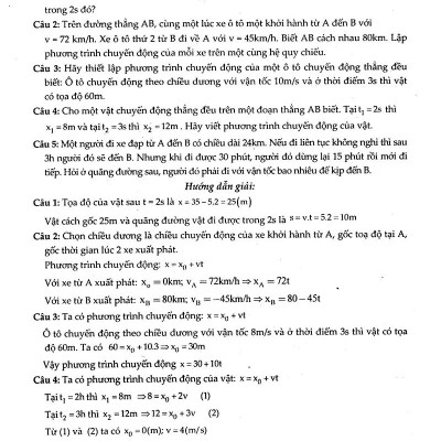Vật Lý 10 - Tuyệt Kỹ Các Thủ Thuật Giải Nhanh Tự Luận - Trắc Nghiệm
