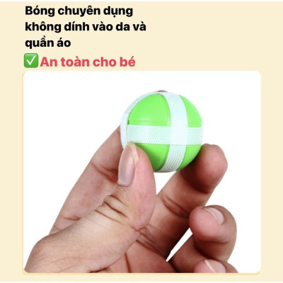 Trò Chơi Bảng Phi Tiêu Ném Bóng Dính Vui Nhộn Giúp Bé Phát Triển Thể Chất Tặng Kèm 3 Bóng