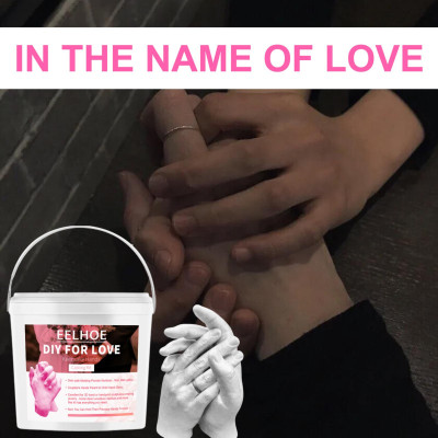 Bộ Dụng Cụ Đúc Khuôn Tay Bằng Bột Bảo Mật Cho Da