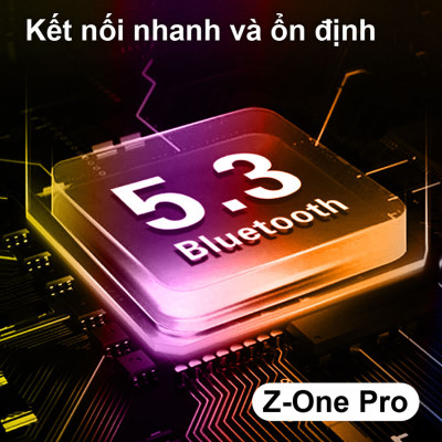 Tai nghe không dây myALO Z-One Pro: tai nghe Bluetooth 5.3 | Pin 40 giờ | Chống nước IPX4 | Thiết kế công thái học | Điều khiển cảm ứng thông minh | Hộp sạc chế tác từ Hợp kim đúc nguyên khối | Hàng chính hãng