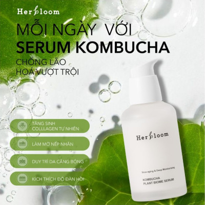 Serum Herbloom Chiết Xuất Thực Vật Hữu Cơ Kombucha Plant Biome 50ML