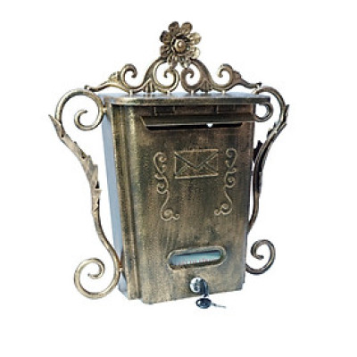 Hộp Thư Mỹ Thuật Thái Sơn Sắt, sơn tĩnh điện, wash nhũ đồng ( HÀNG CHÍNH HÃNG - ĐỔI TRẢ MIỄN PHÍ )