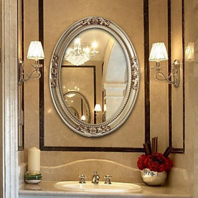 Gương trang trí , gương tân cổ điển PU848B, Kích thước 64*84 cm