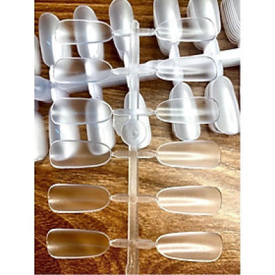 Vỉ Móng Mẫu Form Tròn Học Nail Chuyên Dụng, Bịch 240 Móng, Nhựa Loại 1, Tập Sơn Vẽ Hoạt Hình Làm Nail, Dễ Dàng Tách Ra Nữ Women