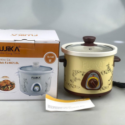 Nồi Kho Cá Fujika FJ-KC15 (1.5L) - Màu Ngẫu Nhiên - Hàng Chính Hãng