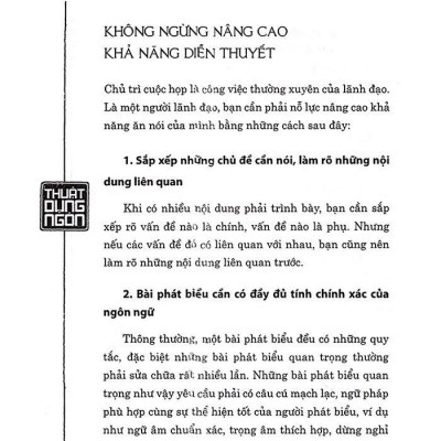 Tứ Thư Lãnh Đạo - Thuật Dụng Ngôn (Tái Bản 2021)