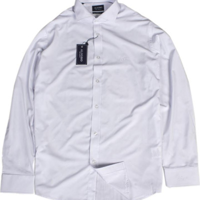 Áo sơ mi nam dài tay ALIGRO trơn màu trắng, chất liệu bamboo sợi tre, thoáng mát, thân thiện với làn da ALGS154