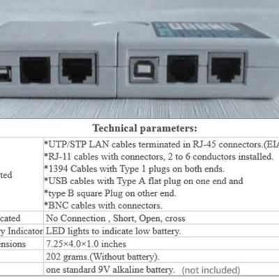 Máy Test mạng đa năng Noyafa NF-3468