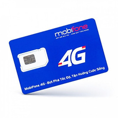 SIM 4G Mobifone VPB51 Tặng 500GB/Tháng Trọn Gói 12 Tháng Không Cần Nạp Tiền - Mẫu ngẫu nhiên
